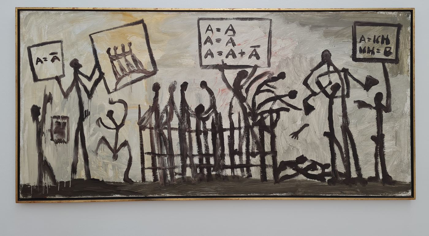 Ein mögliches System — painting associated with the Neue Wilde movement