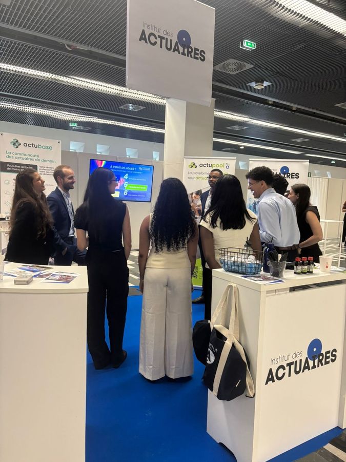 Institut des Actuaires booth at the 25th Congrès des Actuaires